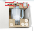 Brita sklenená kanvica 2,5l + 4 filtre maxtra