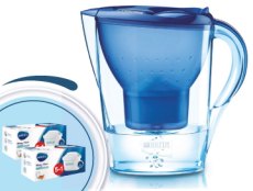 Brita Marella cool modrá 2,4l + 12 filtrov Maxtra