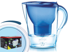 Brita Marella cool modrá 2,4l + 4 ks filtrov Logic