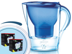 Brita Marella cool modrá 2,4l + 12 ks filtrov Logic