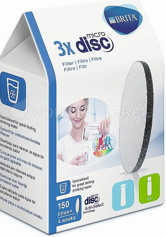Pack de 3 filtres micro disc brita - La Poste